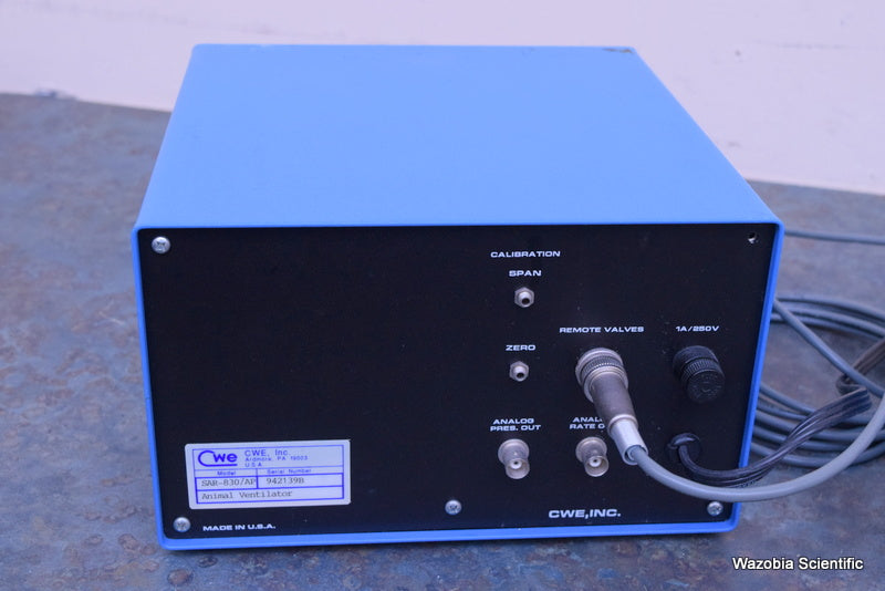 CWE SAR-830/P VENTILATOR WITH CTP-VA-4 VALVE ASSEMBLY