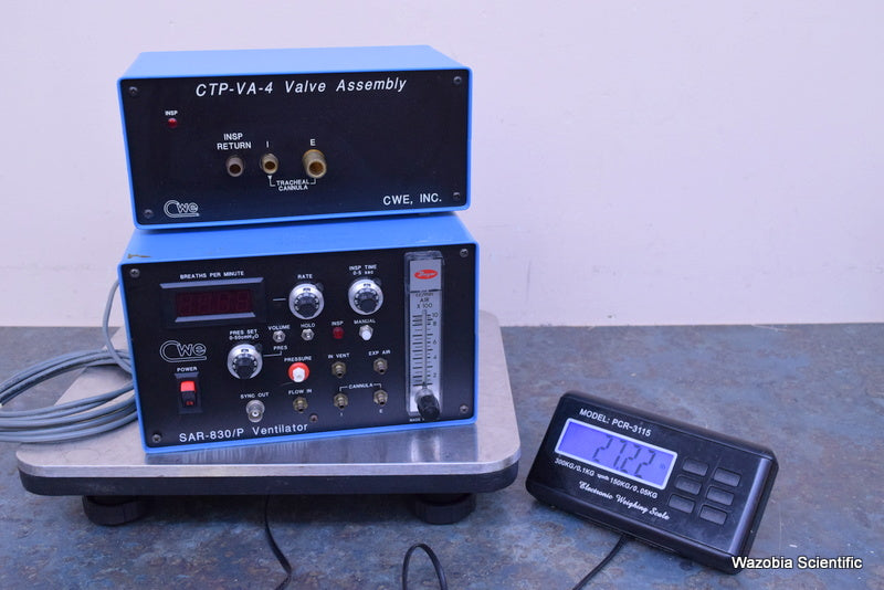 CWE SAR-830/P VENTILATOR WITH CTP-VA-4 VALVE ASSEMBLY