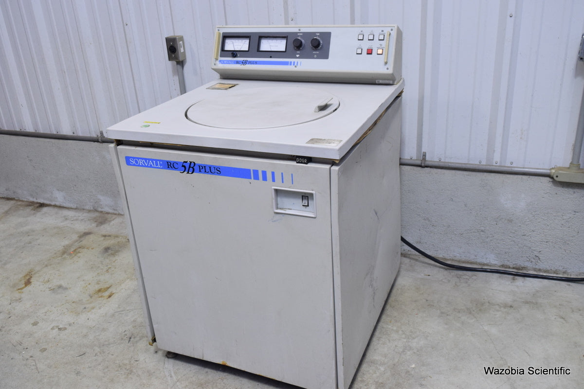 SORVALL RC5B PLUS HIGH SPEED REFRIGERATED FLOOR CENTRIFUGE RC-5B+