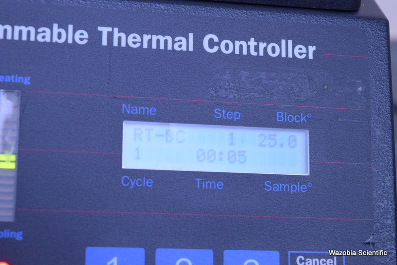 MJ RESEARCH PTC-100 PROGRAMMABLE PCR THERMAL CONTROLLER