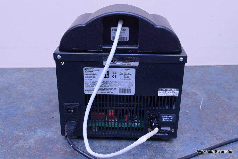 MJ RESEARCH PTC-100 PROGRAMMABLE PCR THERMAL CONTROLLER