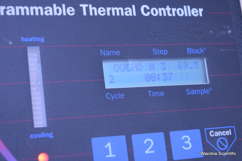 MJ RESEARCH PTC-100 PROGRAMMABLE PCR THERMAL CONTROLLER