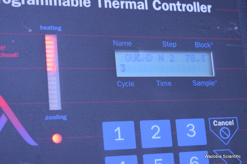 MJ RESEARCH PTC-100 PROGRAMMABLE PCR THERMAL CONTROLLER