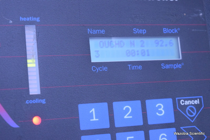 MJ RESEARCH PTC-100 PROGRAMMABLE PCR THERMAL CONTROLLER