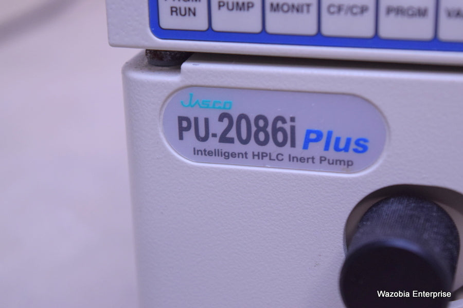 JASCO PU-2086i PLUS INTELLIGENT HPLC INERT PUMP