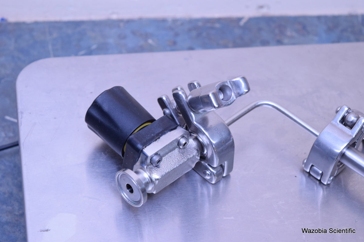 NEW BRUNSWICK  VESSEL VALVE CRANE-SAUNDERS 4-54284-3-4 316L CWP230 375" SFV5
