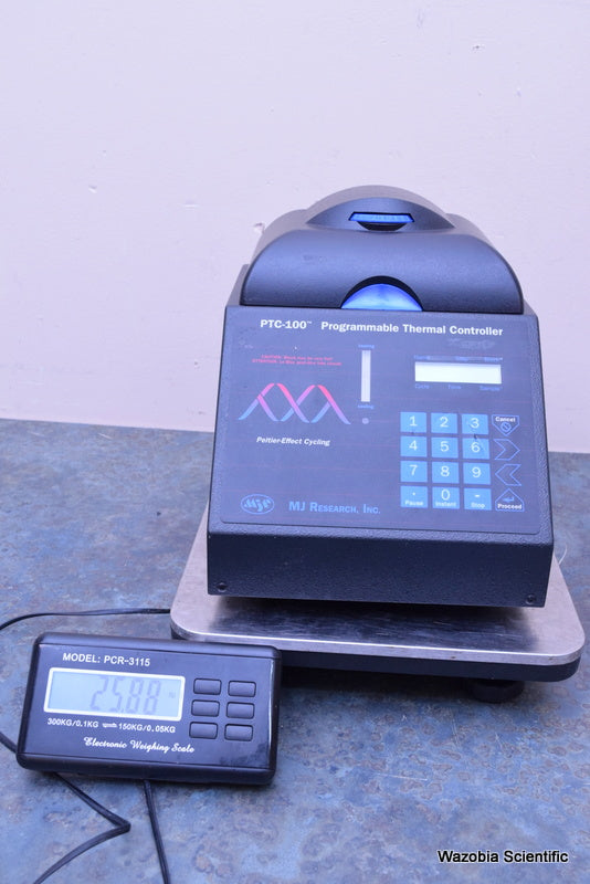 MJ RESEARCH PTC-100 PROGRAMMABLE PCR THERMAL CONTROLLER