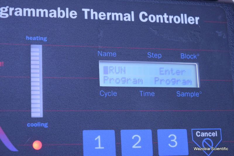 MJ RESEARCH PTC-100 PROGRAMMABLE PCR THERMAL CONTROLLER