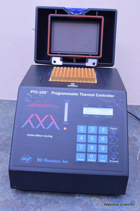 MJ RESEARCH PTC-100 PROGRAMMABLE PCR THERMAL CONTROLLER
