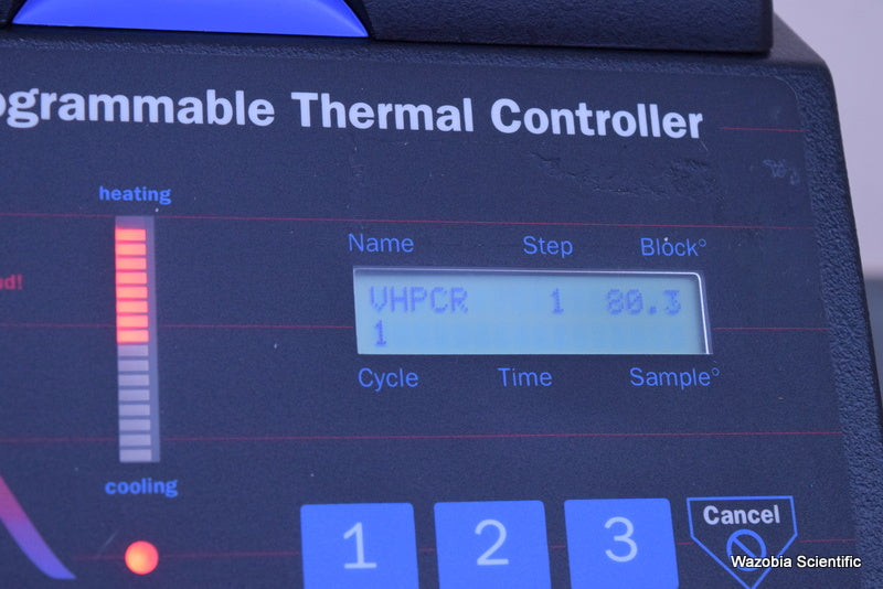 MJ RESEARCH PTC-100 PROGRAMMABLE PCR THERMAL CONTROLLER