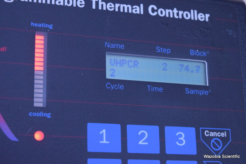 MJ RESEARCH PTC-100 PROGRAMMABLE PCR THERMAL CONTROLLER
