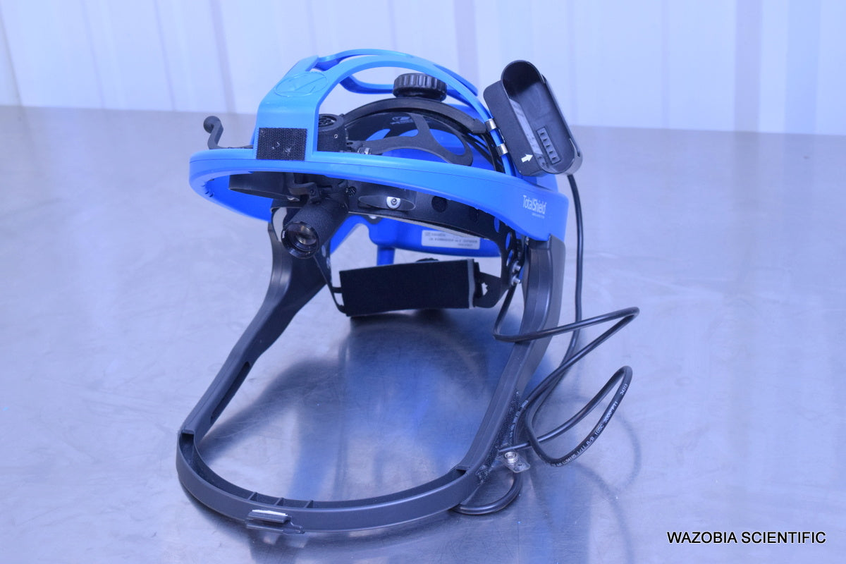 ZIMMER TOTALSHIELD ADVANCED SURGICAL HELMET WITH LED LIGHTING 00-9900-002-00