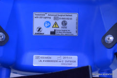 ZIMMER TOTALSHIELD ADVANCED SURGICAL HELMET WITH LED LIGHTING 00-9900-002-00