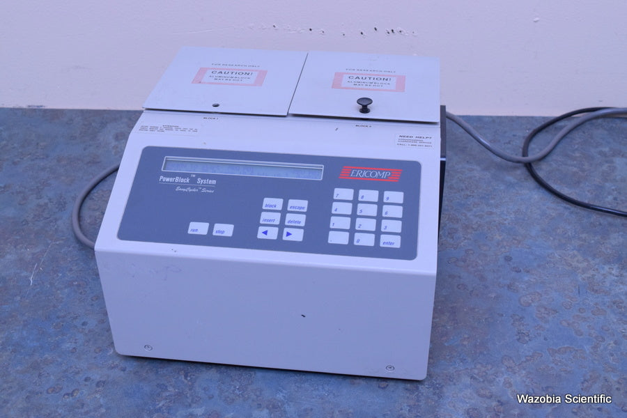 ERICOMP SINGLE BLOCK SYSTEM EASY CYCLER SERIES MODEL EZ CYCLER