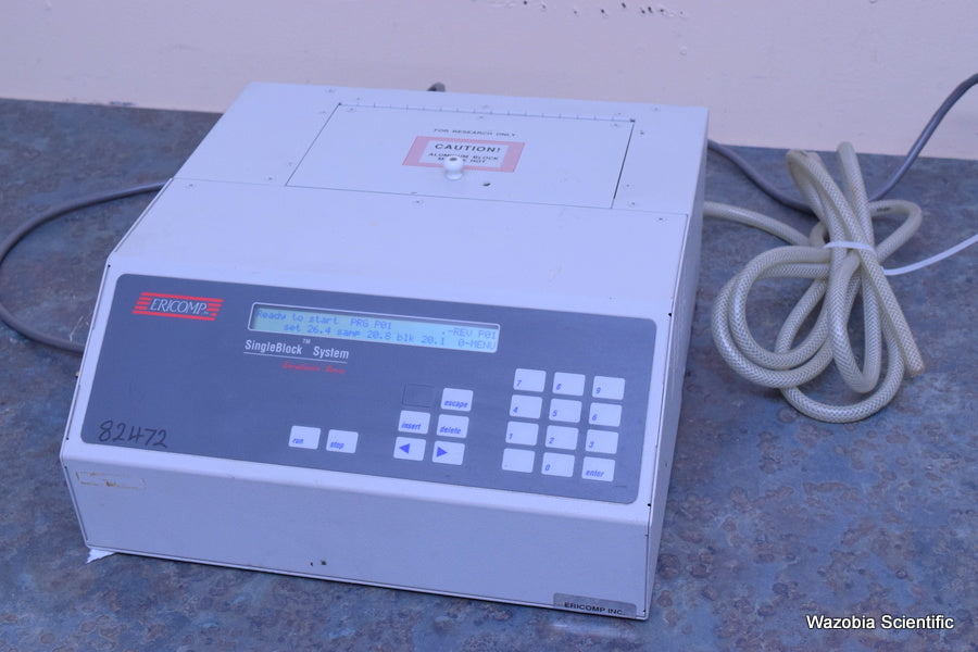 ERICOMP SINGLE BLOCK SYSTEM EASY CYCLER SERIES MODEL EZ CYCLER