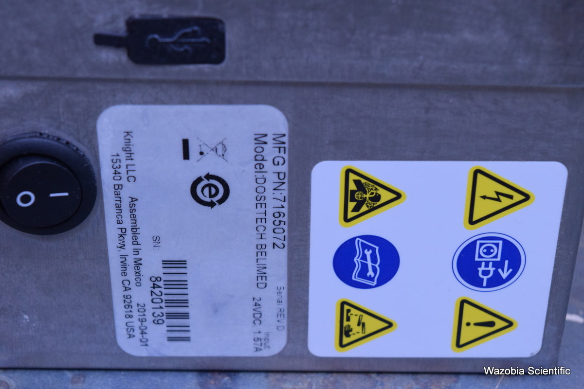 4 KNIGHT BELIMED DOSETECH 7165072 DOSING PUMP