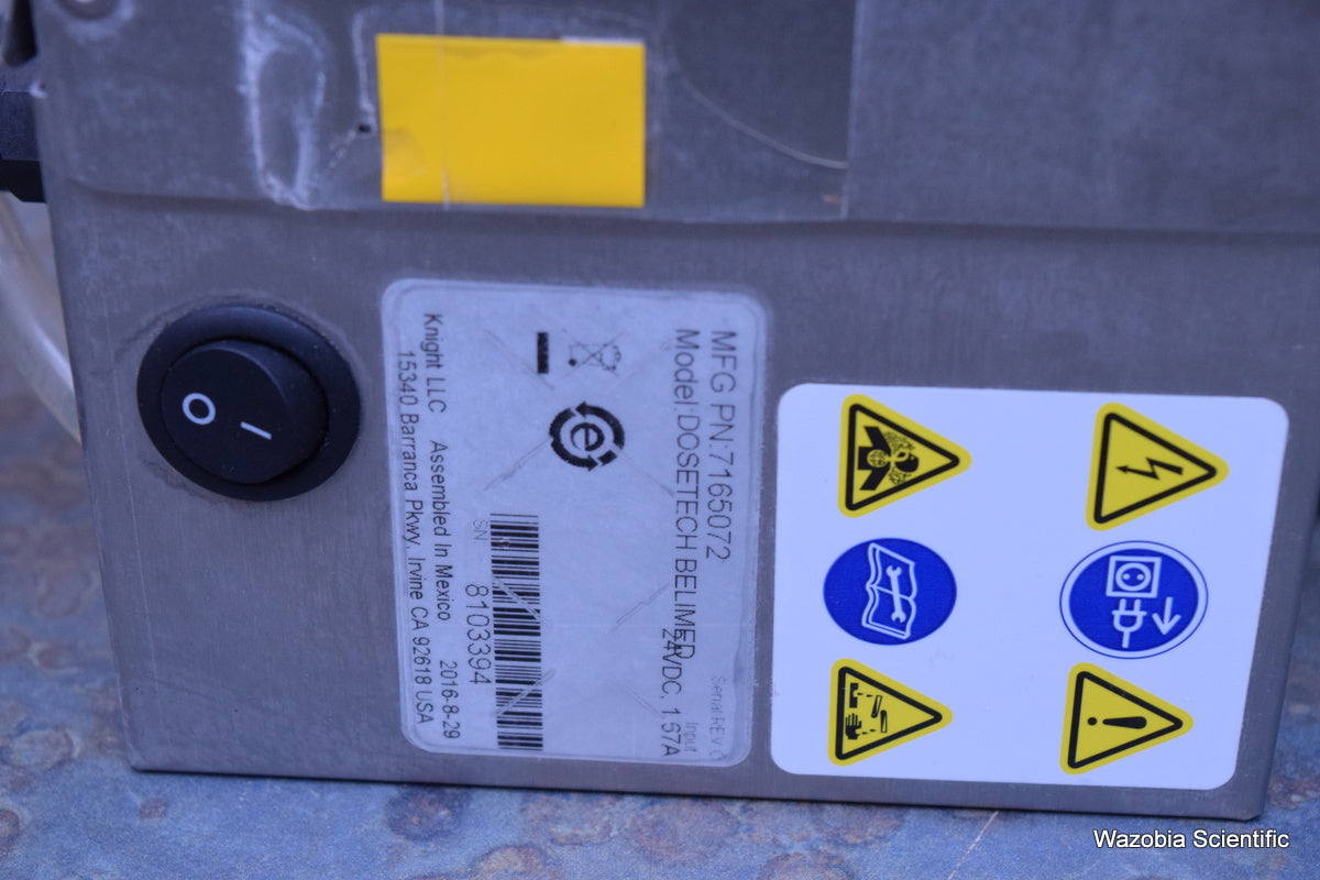 4 KNIGHT BELIMED DOSETECH 7165072 DOSING PUMP