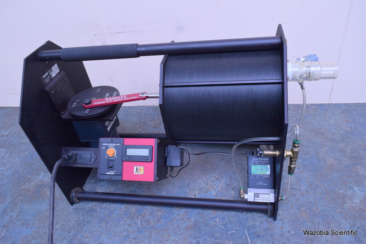 VENTURA VACUMED 17050-4 MOTORIZED CALIBRATION SYRINGE ALICAT MASS FLOWMETER 1705