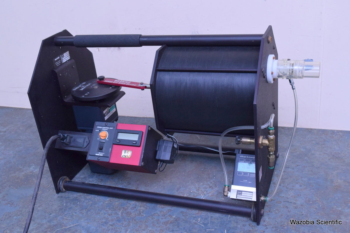 VENTURA VACUMED 17050-4 MOTORIZED CALIBRATION SYRINGE ALICAT MASS FLOWMETER 1705