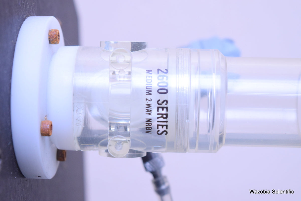 VENTURA VACUMED 17050-4 MOTORIZED CALIBRATION SYRINGE ALICAT MASS FLOWMETER 1705