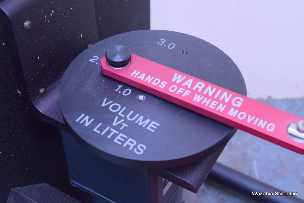 VENTURA VACUMED 17050-4 MOTORIZED CALIBRATION SYRINGE ALICAT MASS FLOWMETER 1705