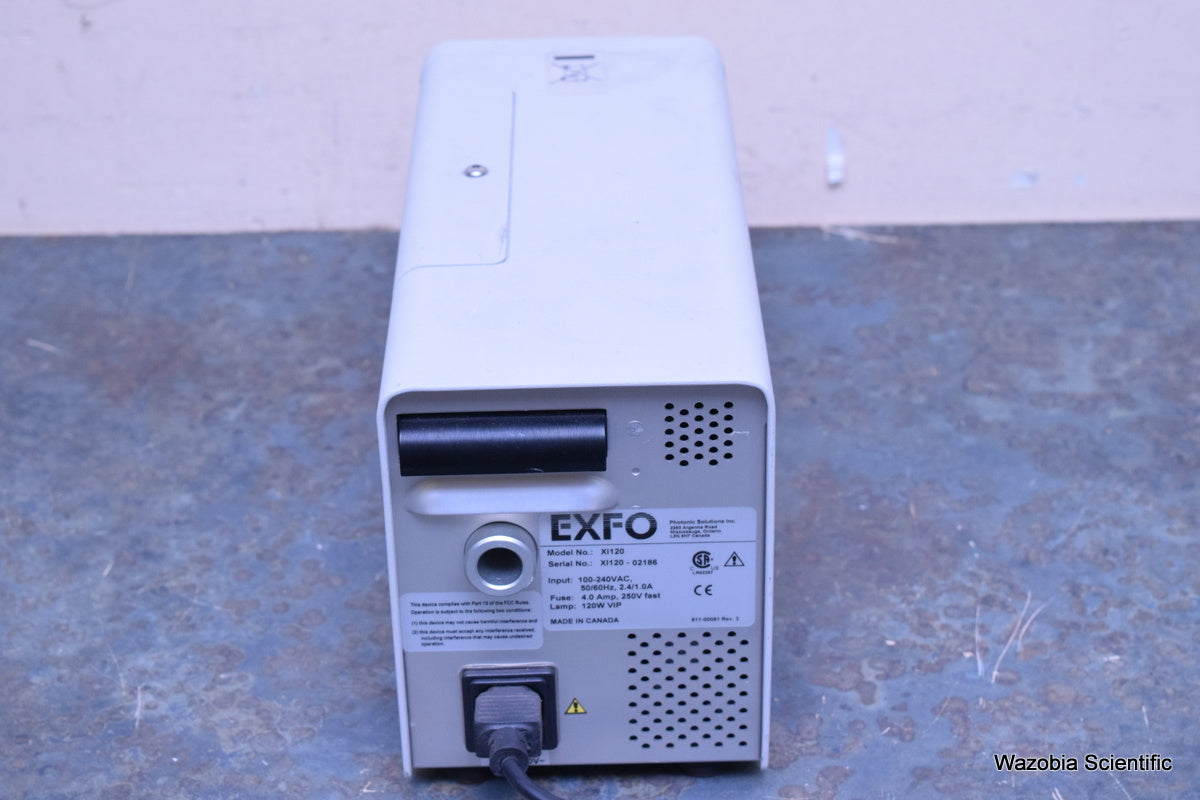 PHOTONIC SOLUTIONS EXFO X-CITE 120 FLUORESCENCE ILLUMINATION SYSTEM XI120