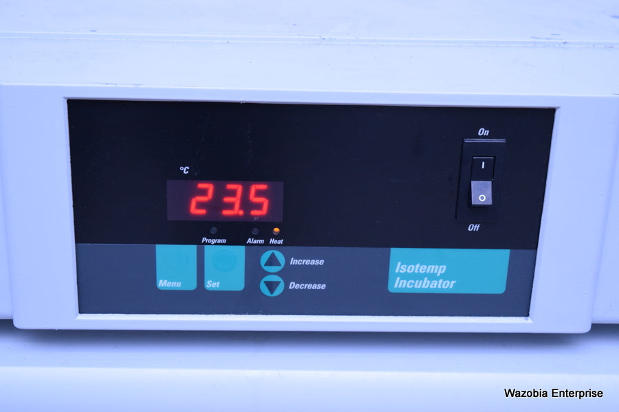 FISHER SCIENTIFIC ISOTEMP INCUBATOR OVEN MODEL 637D