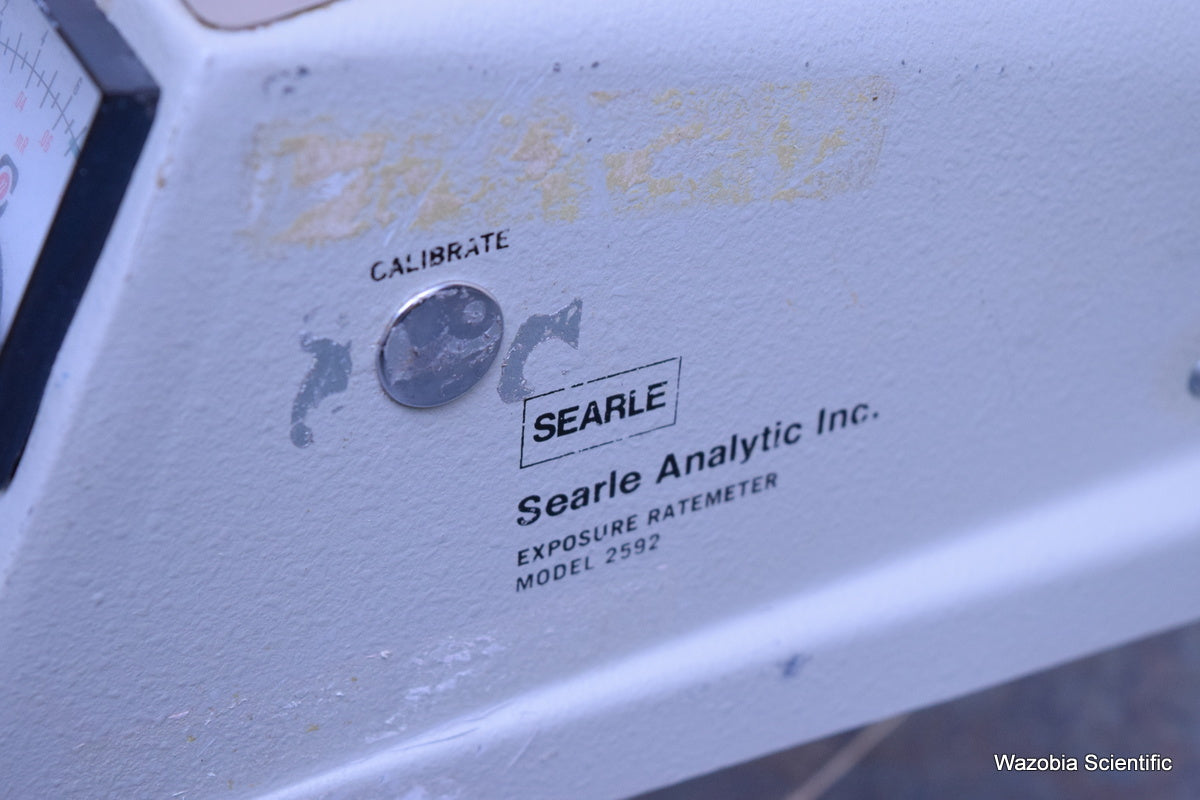 NUCLEAR-CHICAGO SEARLE ANALYTIC INC EXPOSURE RATEMETER MODEL 2592