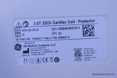 GE 3.0T 32CH CARDIAC COIL POSTERIOR 4535-302-48126 5366627-3 2016 MRI