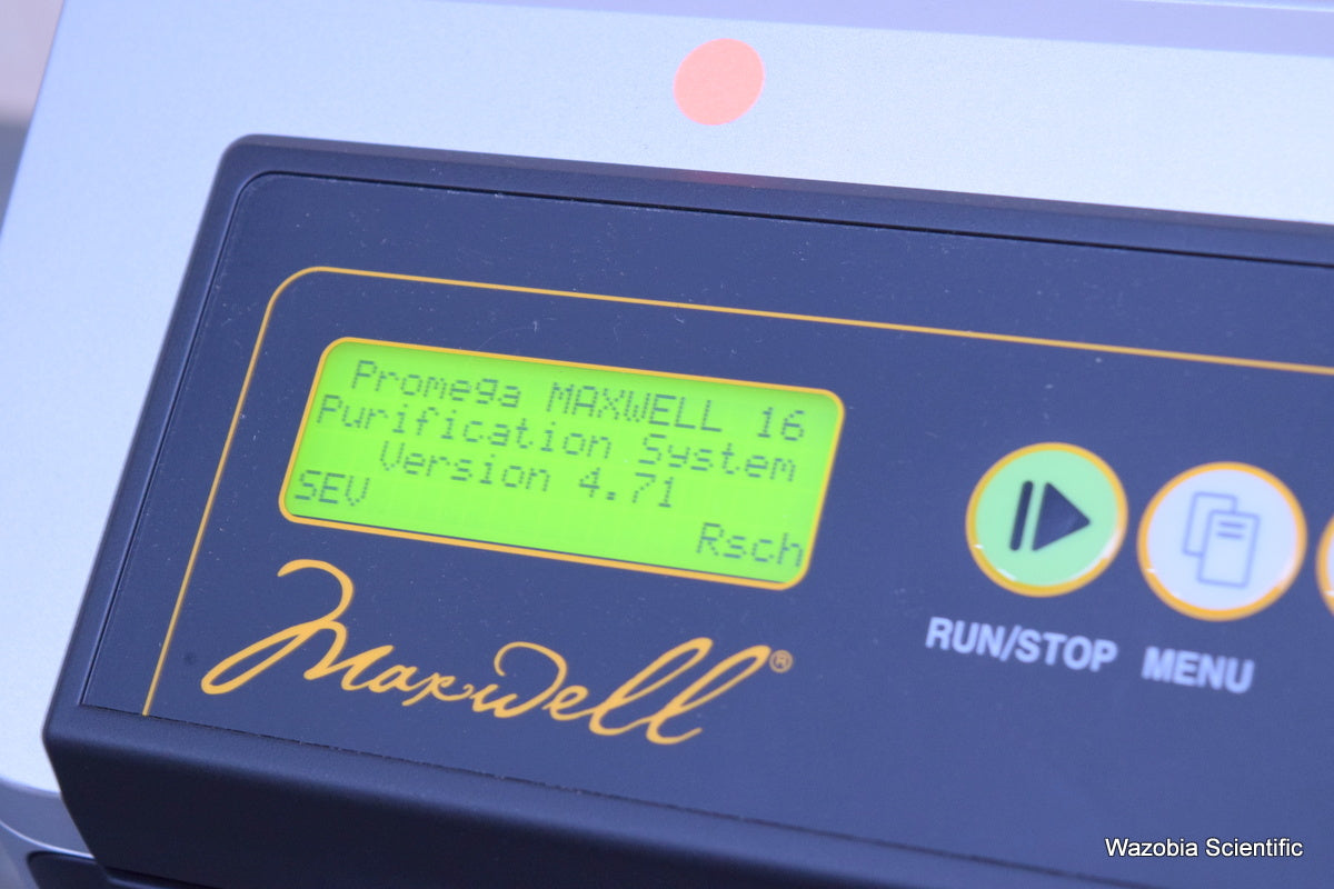 PROMEGA MAXWELL 16 DNA EXTRACTION PURIFICATION SYSTEM AS2000 MX3031