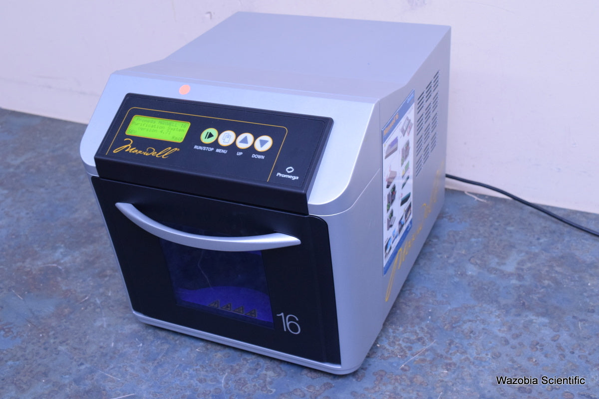 Maxwell Extraction System PROMEGA MAXWELL 16 DNA EXTRACTION PURIFICATION SYSTEM AS2000 MX3031 ...