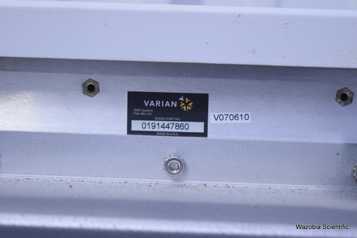 VARIAN SYSTEMS NMR RF FRONT END 0191447860 V070610 0191445501 V070612