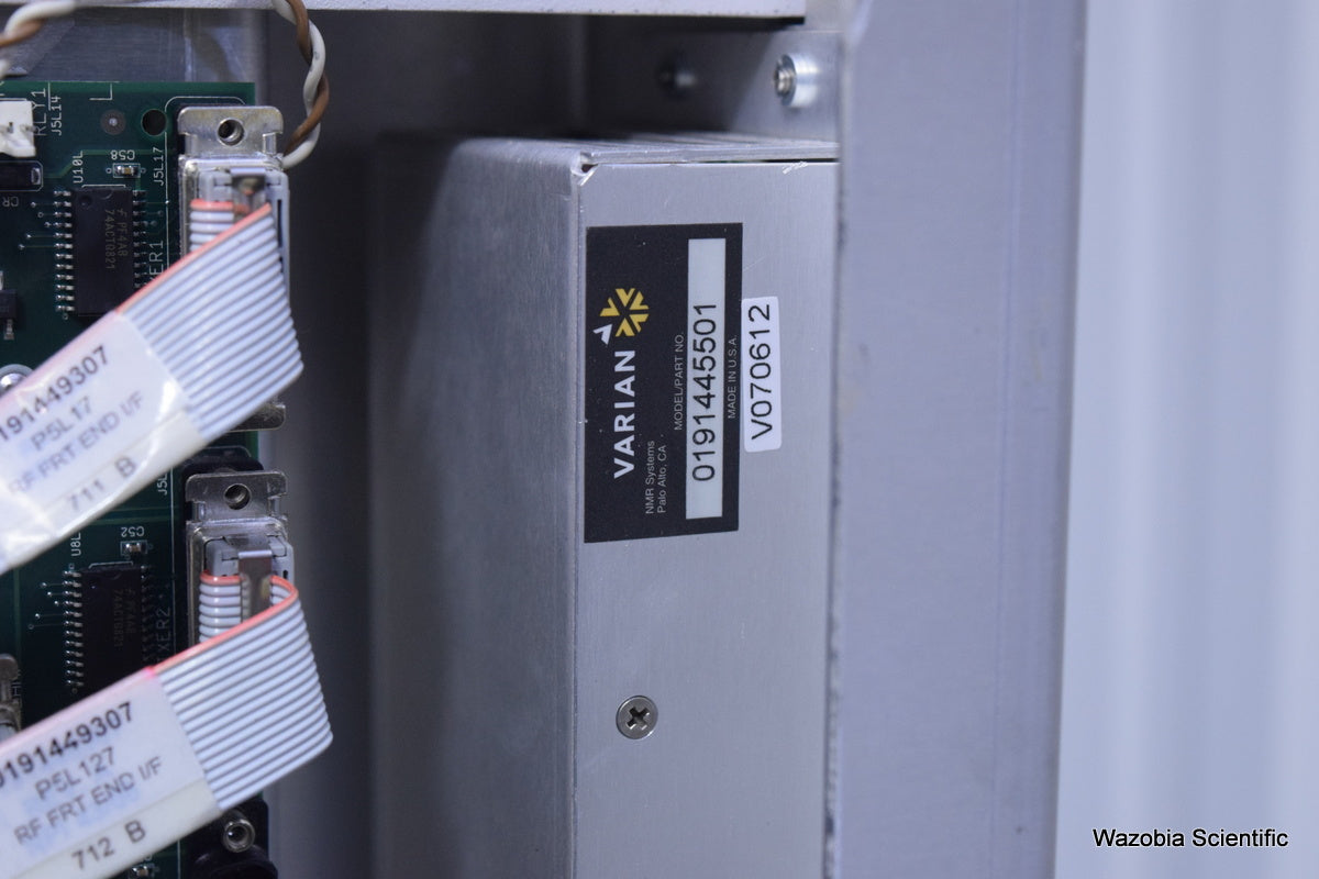 VARIAN SYSTEMS NMR RF FRONT END 0191447860 V070610 0191445501 V070612