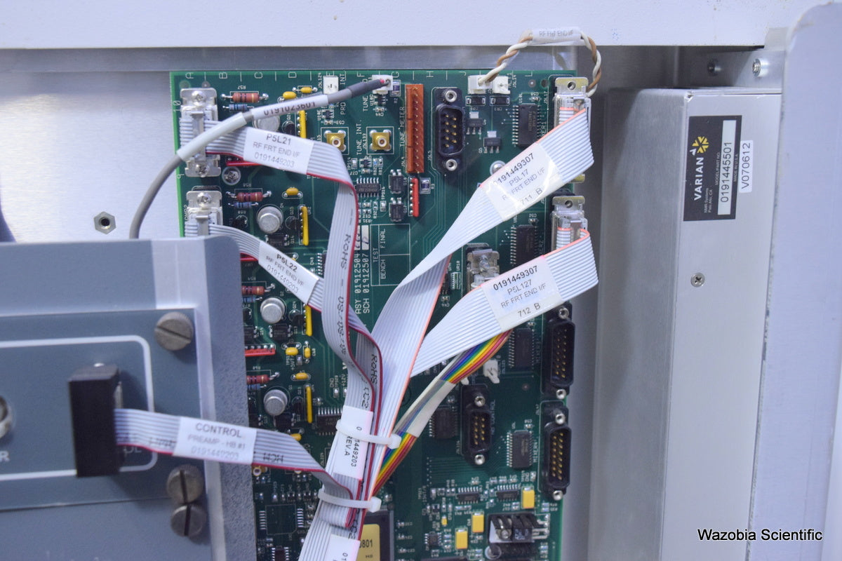 VARIAN SYSTEMS NMR RF FRONT END 0191447860 V070610 0191445501 V070612
