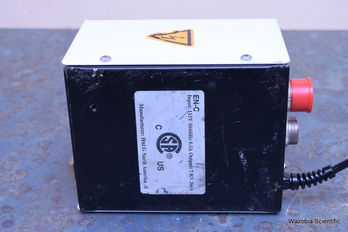 HAUG METTLER TOLEDO EN-C POWER SUPPLY 115V 60/60HZ 0.5A OUTPUT: 7KV 3 MA