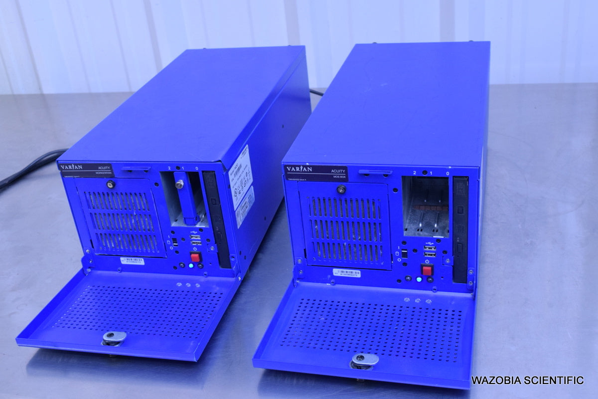 VARIAN ACUITY WORKSTATION AND MOS BOX FOR RADIATION THERAPHY , INIZO 10005743001