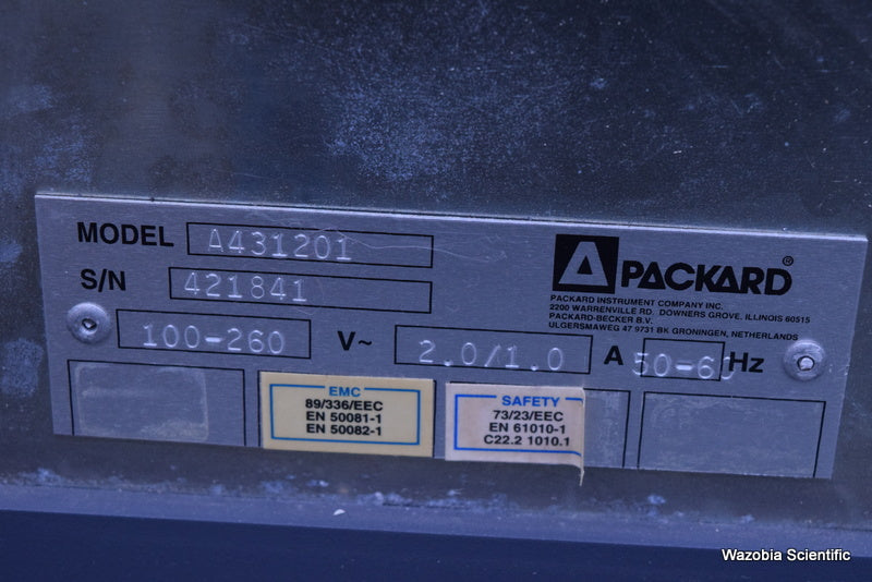 PACKARD CYCLONE SORAGE PHOSPHOR SCREEN MODEL A431201