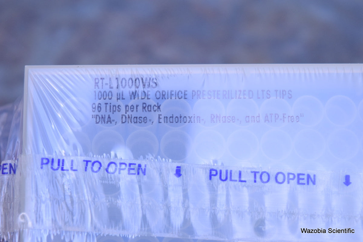RAININ METLER TOLEDO RT-L1000WS 1000 UL WIDE ORIFICE PRESTERILIZED LTS TIPS