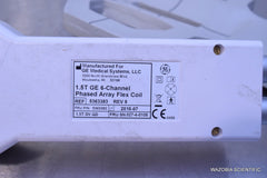 GE 1.5T 6 CHANNEL PHASED ARRAY FLEX COIL MRI 5363383 2015 REV 9 5229623 REV 4 53