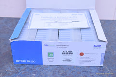 RAININ METTLER TOLEDO RACKED PIPETTE TIPS 300 UL RT-L300F 768 TIPS IN 8 RACKS