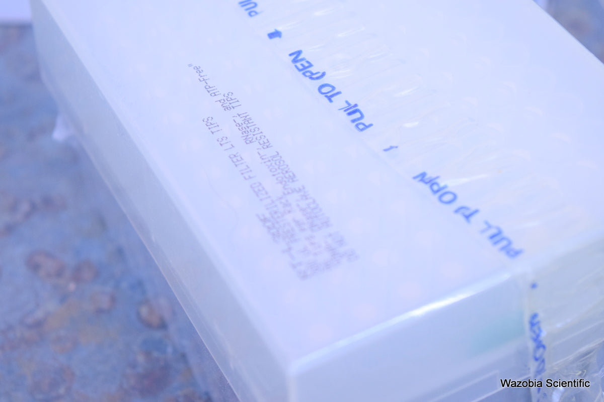 RAININ METTLER TOLEDO RACKED PIPETTE TIPS 300 UL RT-L300F 768 TIPS IN 8 RACKS