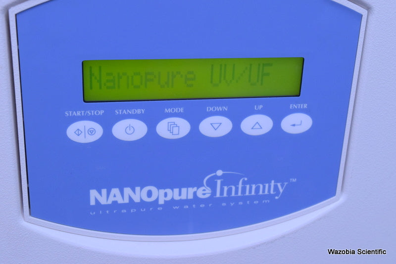 BARNSTEAD NANOPURE INFINITY ULTRAPURE WATER SYSTEM MODEL D8991