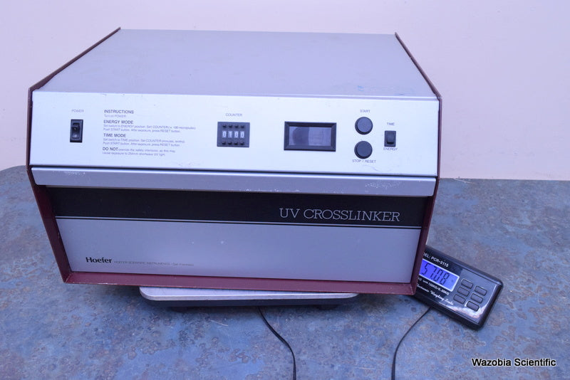 HOEFER SCIENTIFIC INSTRUMENTS UV CROSSLINKER MODEL UVC-1000