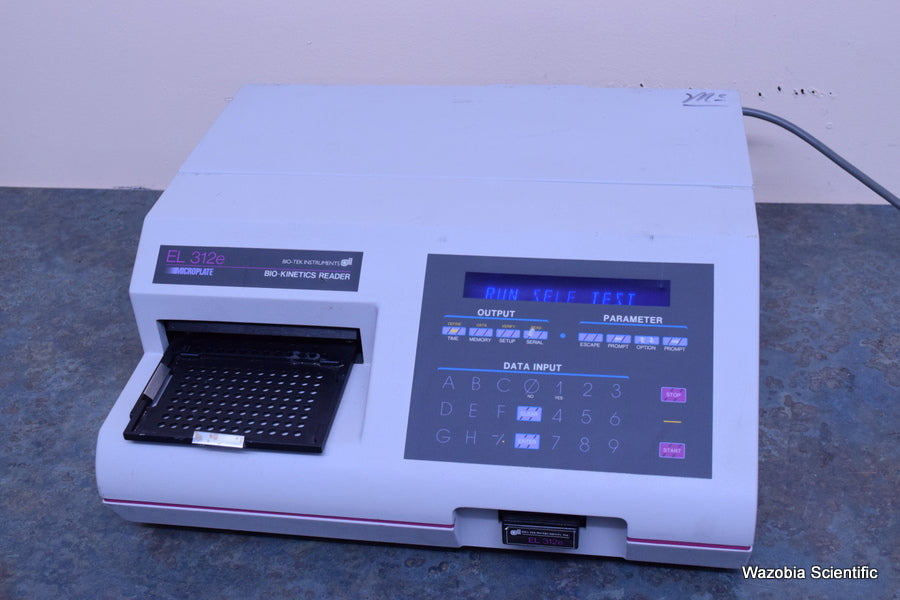 BIO-TEK INSTRUMENT BIO KINETICS READER MODEL EL 312E MICROPLATE