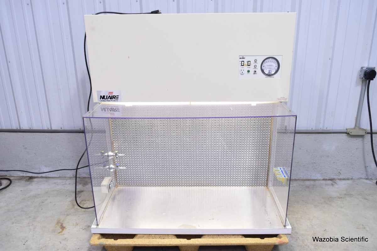 NUAIRE LAMINAR FLOW PRODUCTS FUME HOOD MODEL  NU-201-430