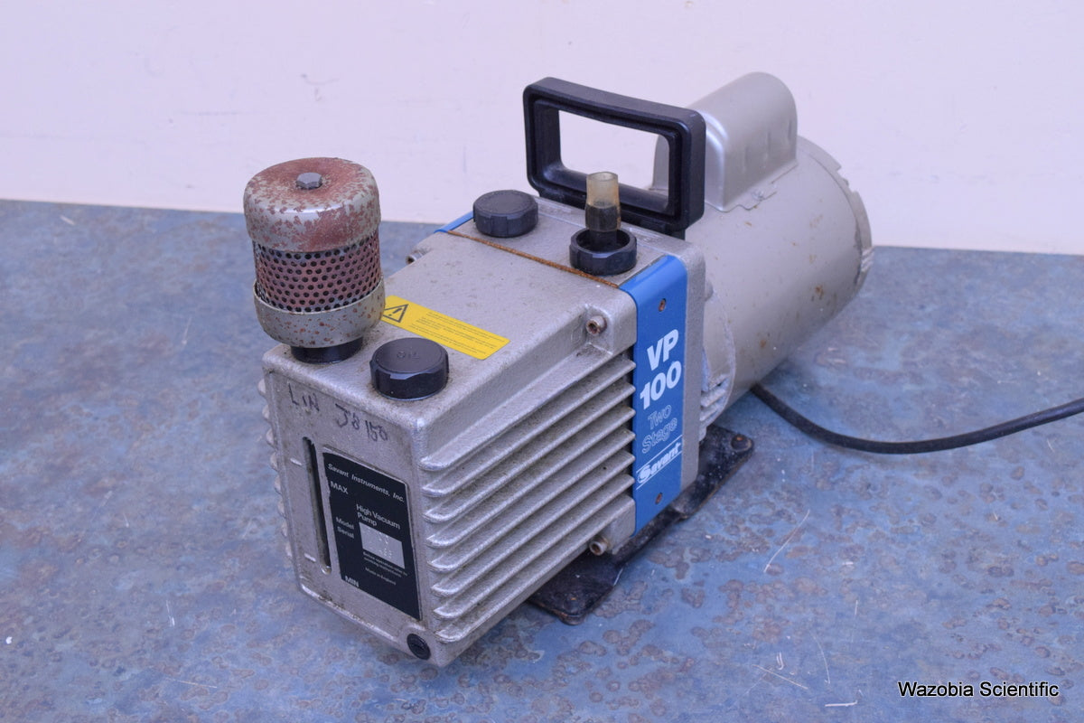 SAVANT HIGH VACUUM PUMP VP 100 TWO STAGE  LABORATORY PUMP