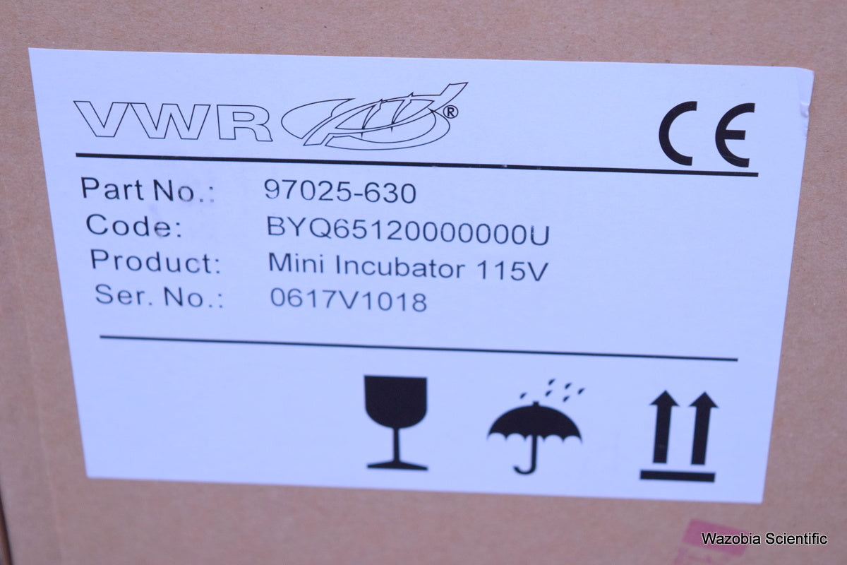 VWR MINI INCUBATOR 97025-630