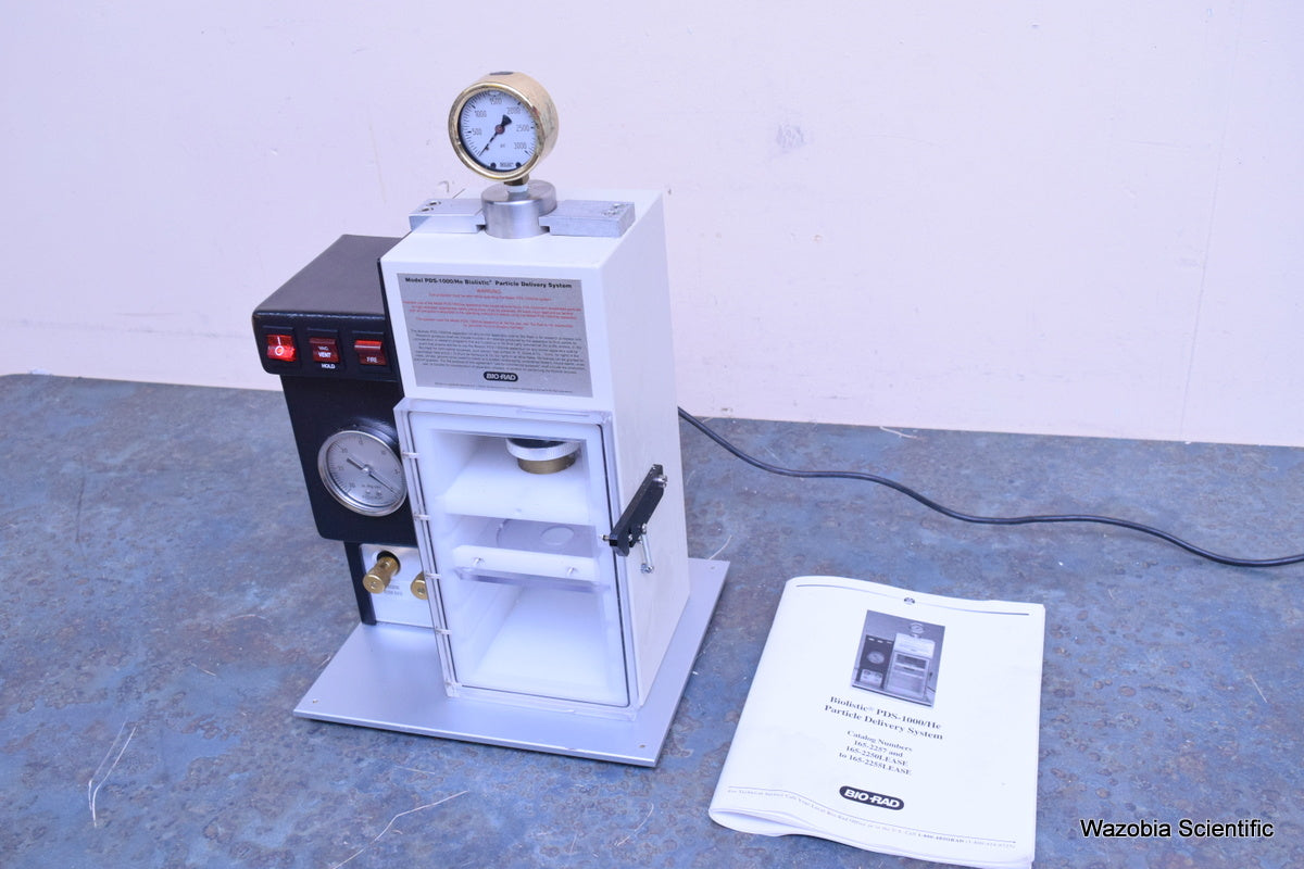 BIO-RAD BIOLISTIC PDS-1000/HE PARTICLE DELIVERY SYSTEM
