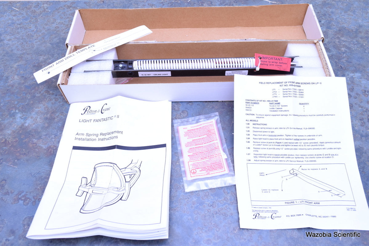 PELTON & CRANE MECHANICAL SPRING REPLACEMENT LFCII/LFTII KIT 15 32 907 LFCII LFT
