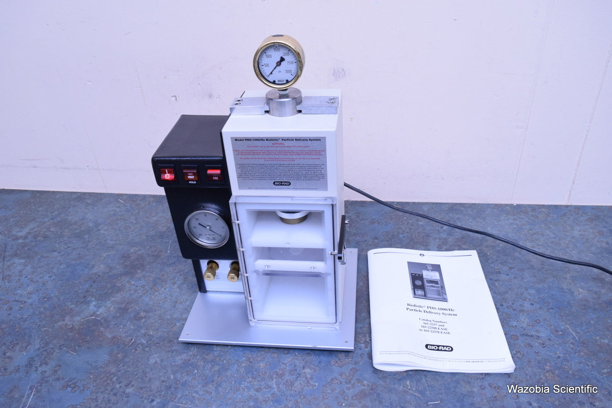 BIO-RAD BIOLISTIC PDS-1000/HE PARTICLE DELIVERY SYSTEM
